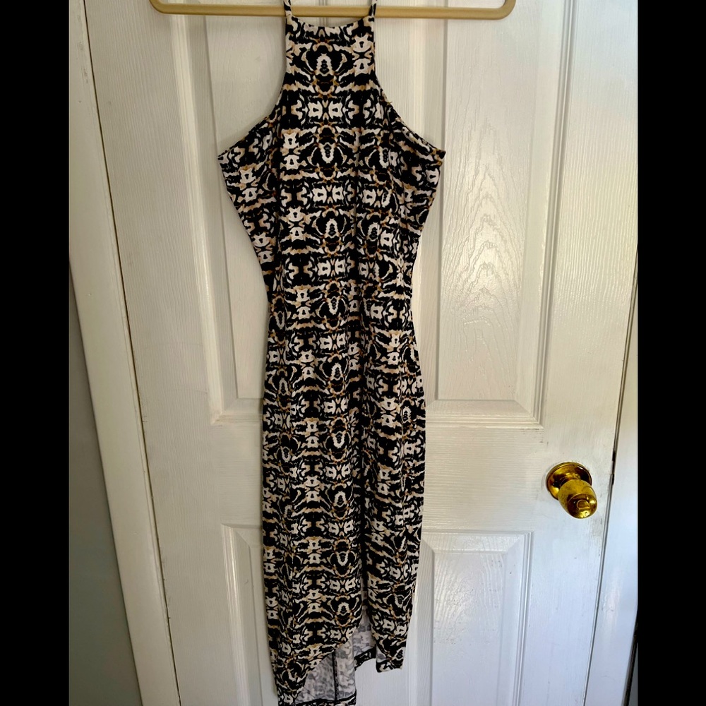 Express Tribal Hi-Low Dress-Large